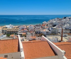 Albufeira, Sea and old town view (32)