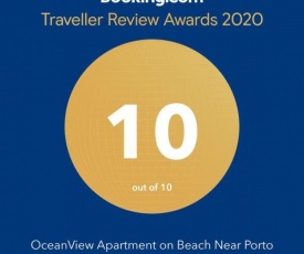 OceanView Apartment on Beach Near Porto