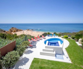 Beachfront Villa de la Plage private pool and jacuzzi, private path beach