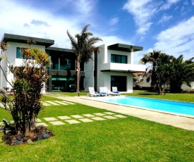 Villa with 5 bedrooms in Vila Franca do Campo with wonderful sea view private pool enclosed garden 20 m from the beach