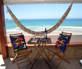 House with 2 bedrooms in Aljezur with wonderful sea view furnished balcony and WiFi 100 m from the beach