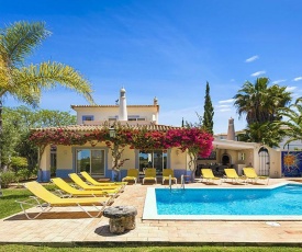 Villa with 4 bedrooms in Carvoeiro with wonderful mountain view private pool enclosed garden 2 km from the beach